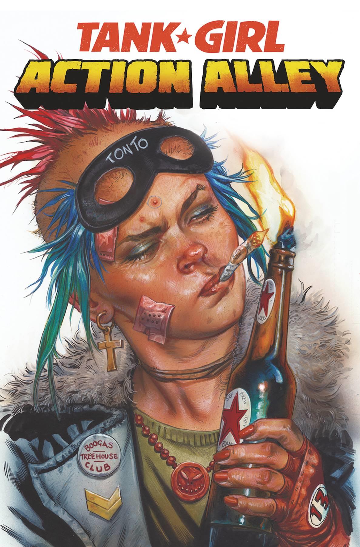 Tank Girl Tp Vol 01 Action Alley Titan Comic Book