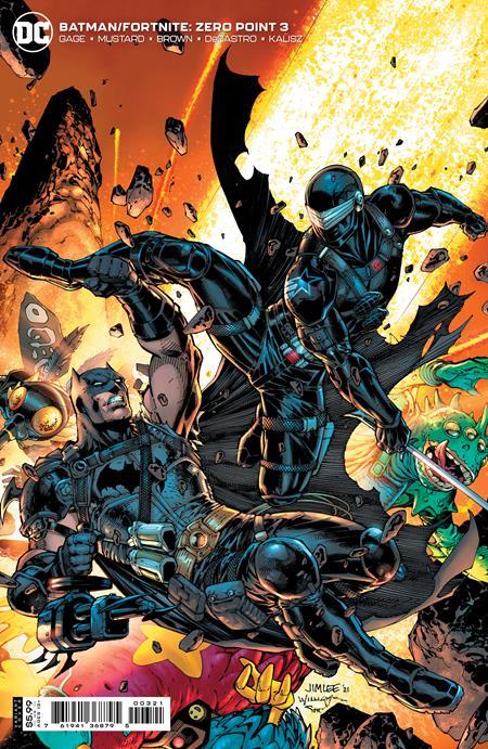 Batman Fortnite Zero Point #3 (of 6) Cvr B Jim Lee And Scott Williams  Card Stock DC Comics Comic Book