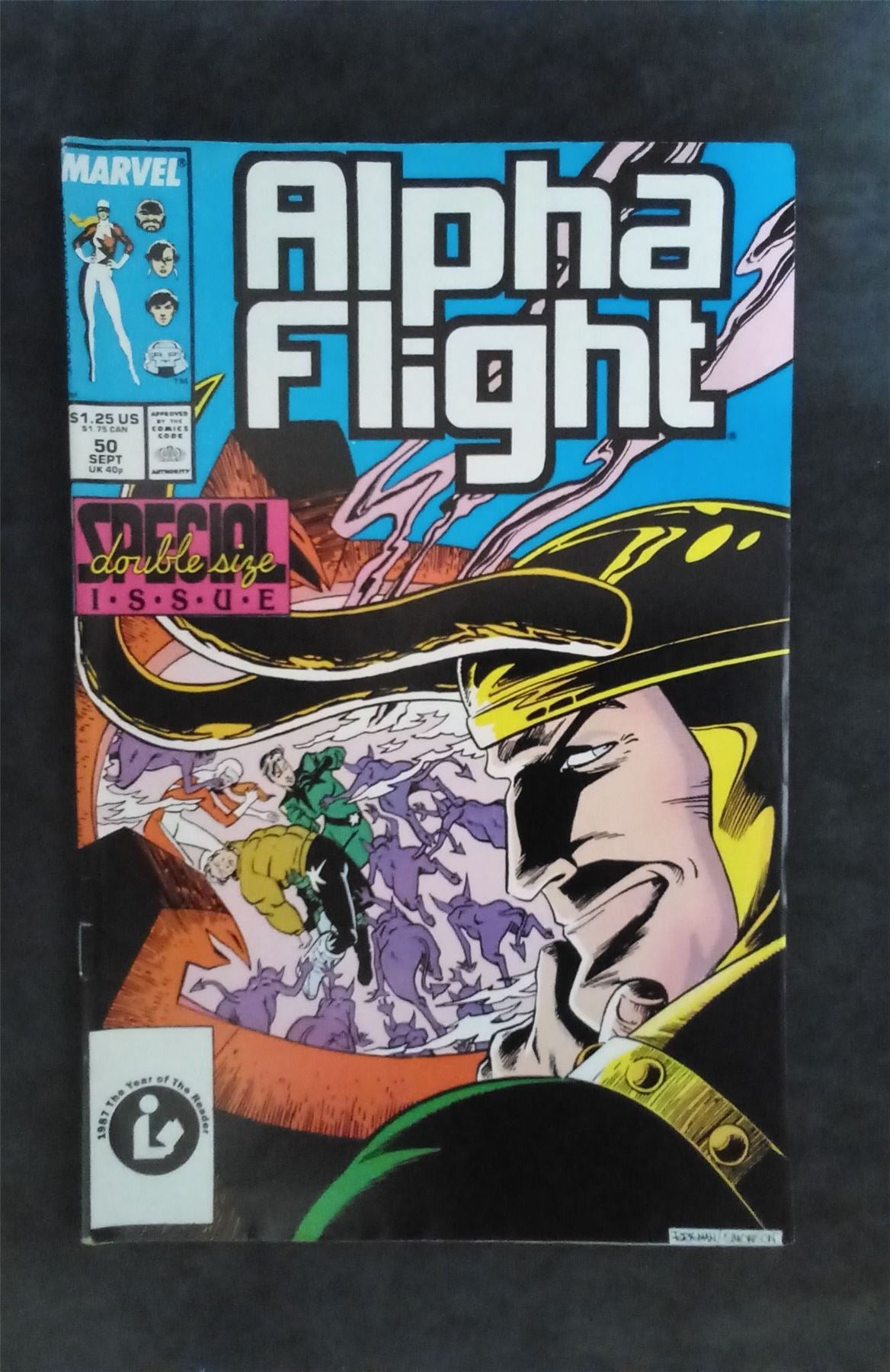 Alpha Flight #50 1987 marvel Comic Book