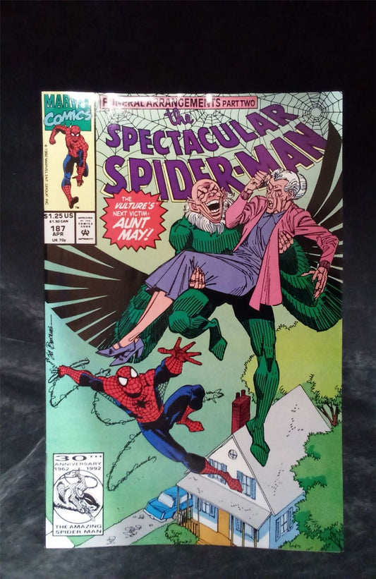 The Spectacular Spider-Man #187 1992 Marvel Comics Comics Comic Book