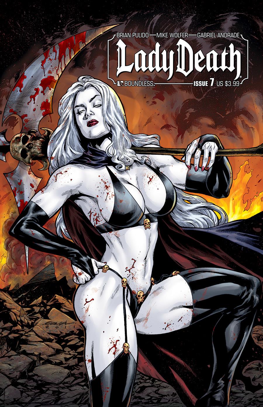 Lady Death (2010) Dominate Bag Set (5ct) Boundless Comics Comic Book