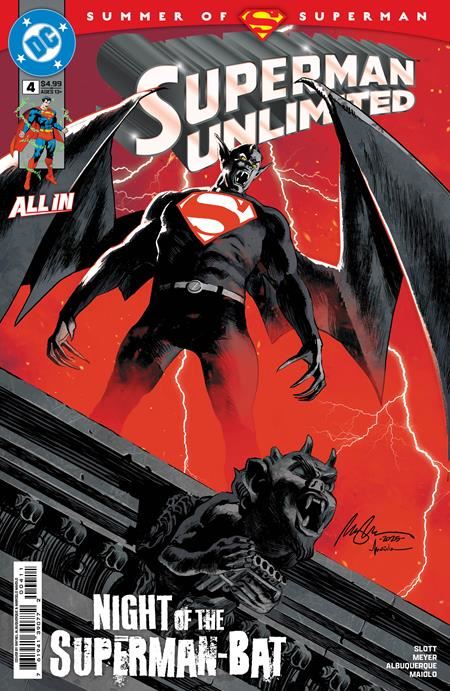 SUPERMAN UNLIMITED #4 CVR A RAFAEL ALBUQUERQUE  DC Comics Comic Book 2025