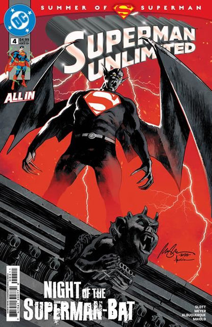 SUPERMAN UNLIMITED #4 CVR A RAFAEL ALBUQUERQUE  DC Comics Comic Book 2025