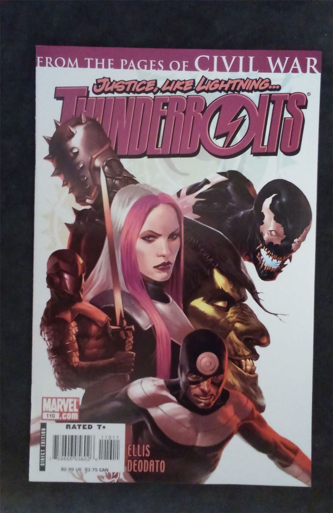 Thunderbolts #110 2007 marvel Comic Book marvel Comic Book