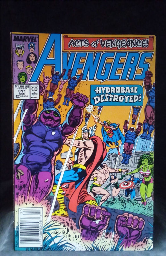 The Avengers #311 1989 Marvel Comics Comic Book