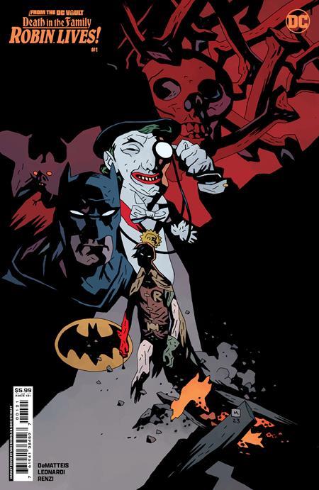 From The Dc Vault Death In The Family Robin Lives #1 Cvr B Mike Mignola Card Stock Var DC Comics Comic Book