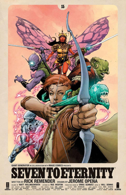 Seven To Eternity #15 Cvr A Opena & Hollingsworth (Cvr A Opena & Hollingsworth) Image Comics Comic Book 2020