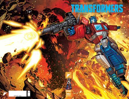 Transformers #4  Cvr B Jonboy Meyers Wraparound Var Image Comics Comic Book