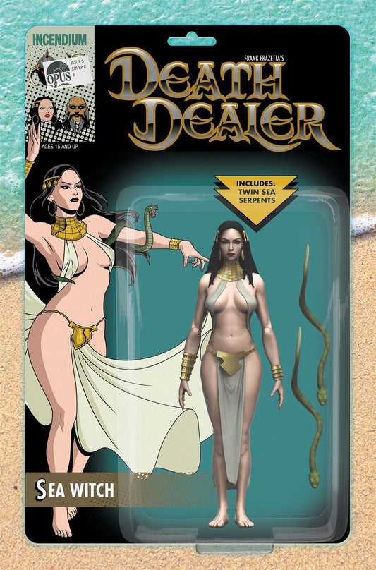 Frank Frazetta Death Dealer #5 Cvr C 5 Copy Incv Sea Witch A (Cvr C 5 Copy Incv Sea Witch Action Figure) Opus Comics Comic Book 2022