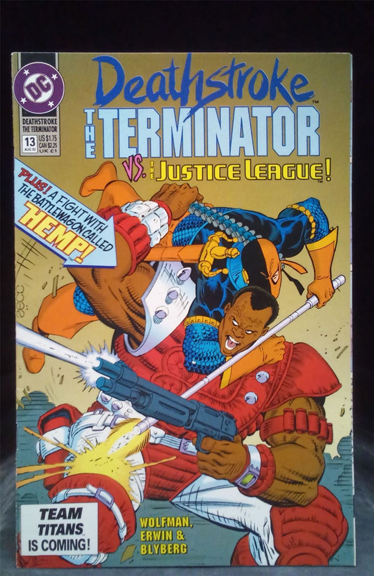 Deathstroke the Terminator #13 1992 DC Comics Comic Book