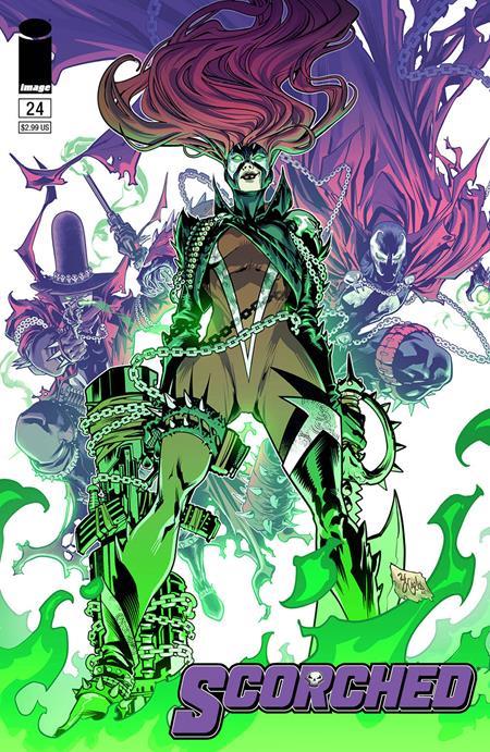 Spawn Scorched #24 Cvr A Ze Carlos Cardstock Image Comics Comic Book