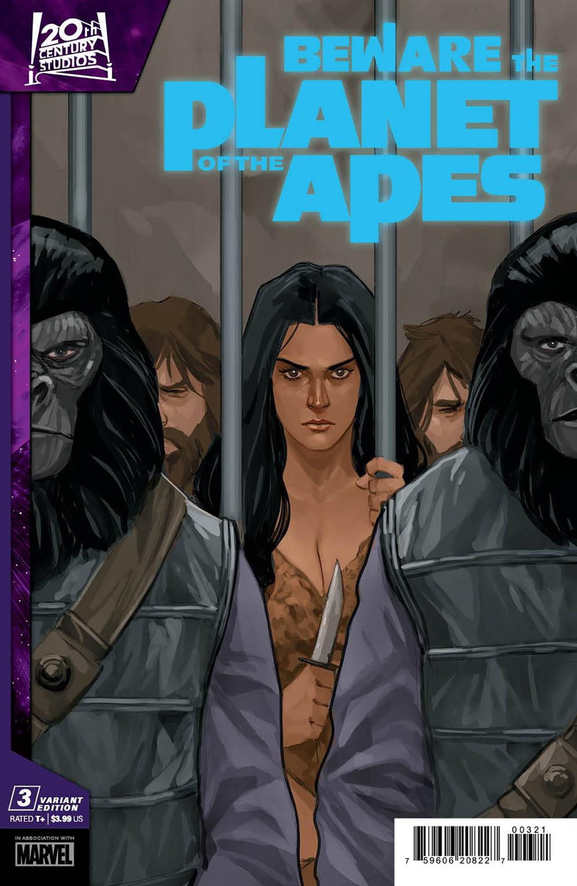 Beware The Planet Of The Apes #3 Phil Noto Var (Phil Noto Var) Marvel Prh Comic Book 2024