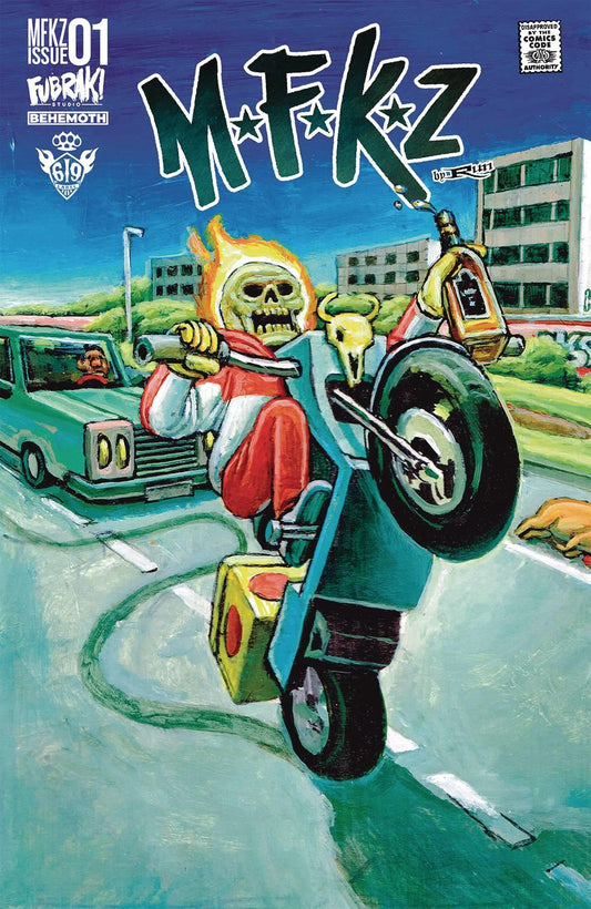 Mfkz #1 Vinz Diesel Var Behemoth Comics Comic Book