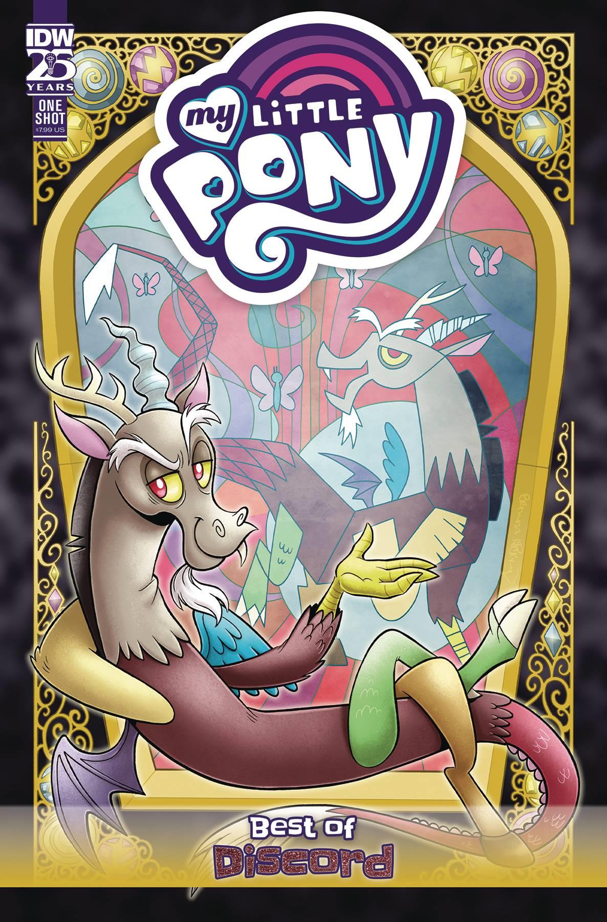 Mlp Best Of Discord #1 Cvr A Hickey Idw-prh Comic Book
