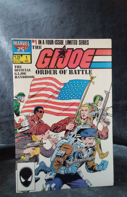 The G.I. Joe Order of Battle #1 1986 Marvel Comics Comic Book