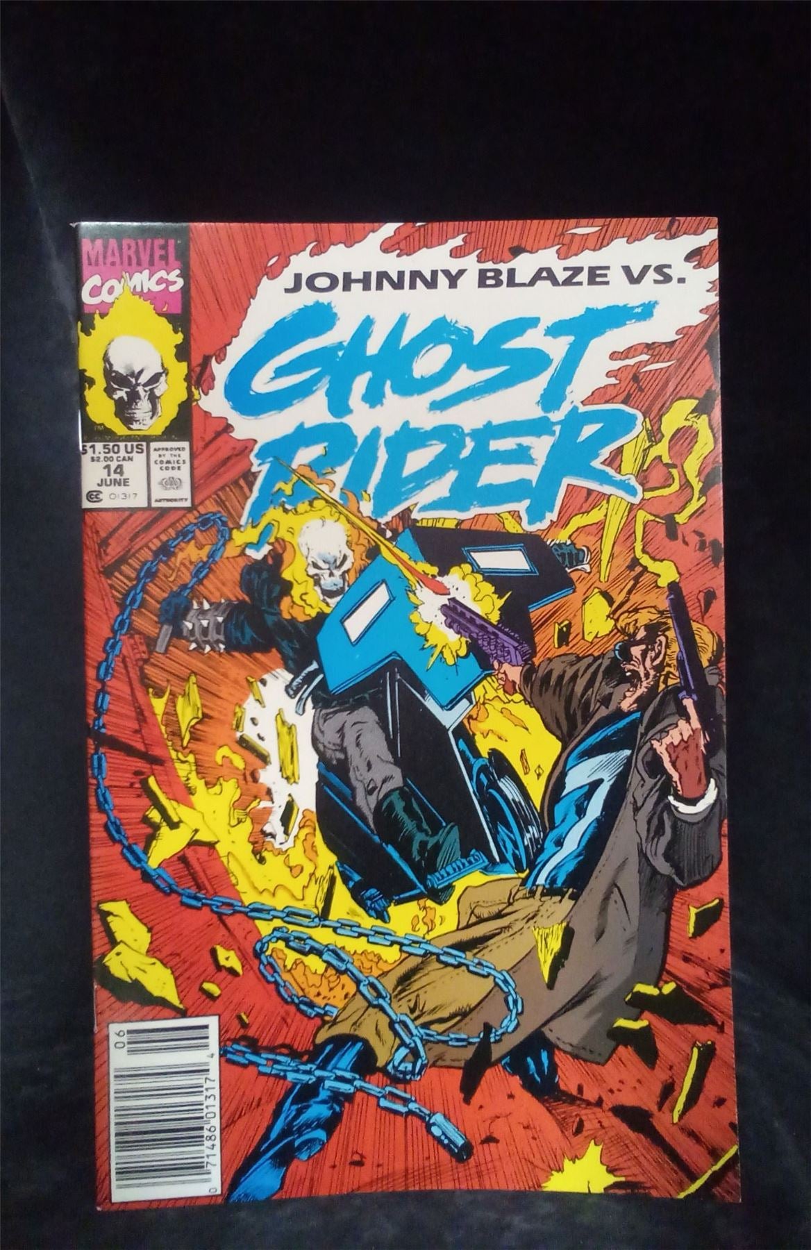 Ghost Rider #14 1991 Marvel Comic Book