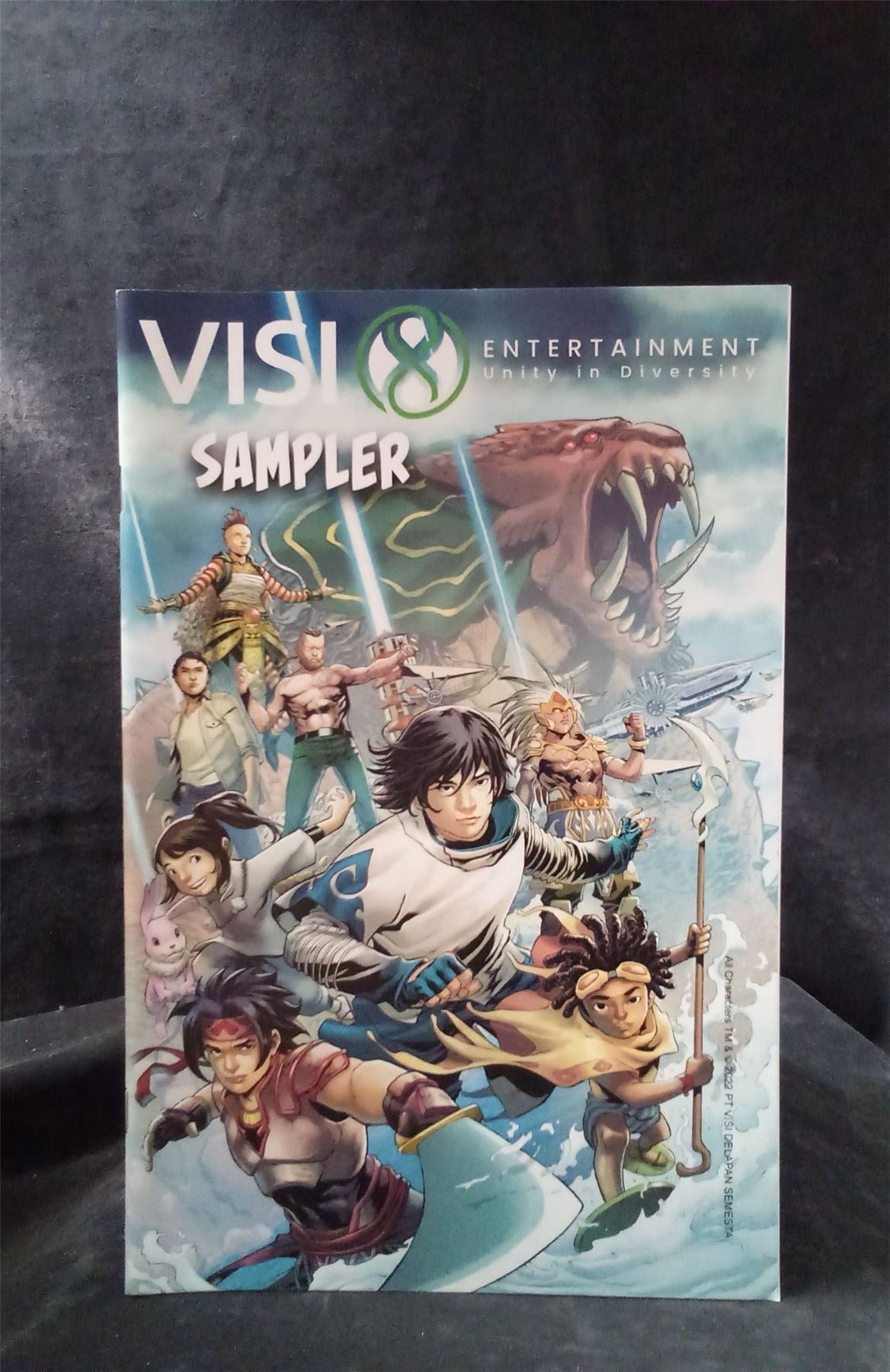 VISI8 Entertainment Sampler 2nd Edition 2022  Comic Book