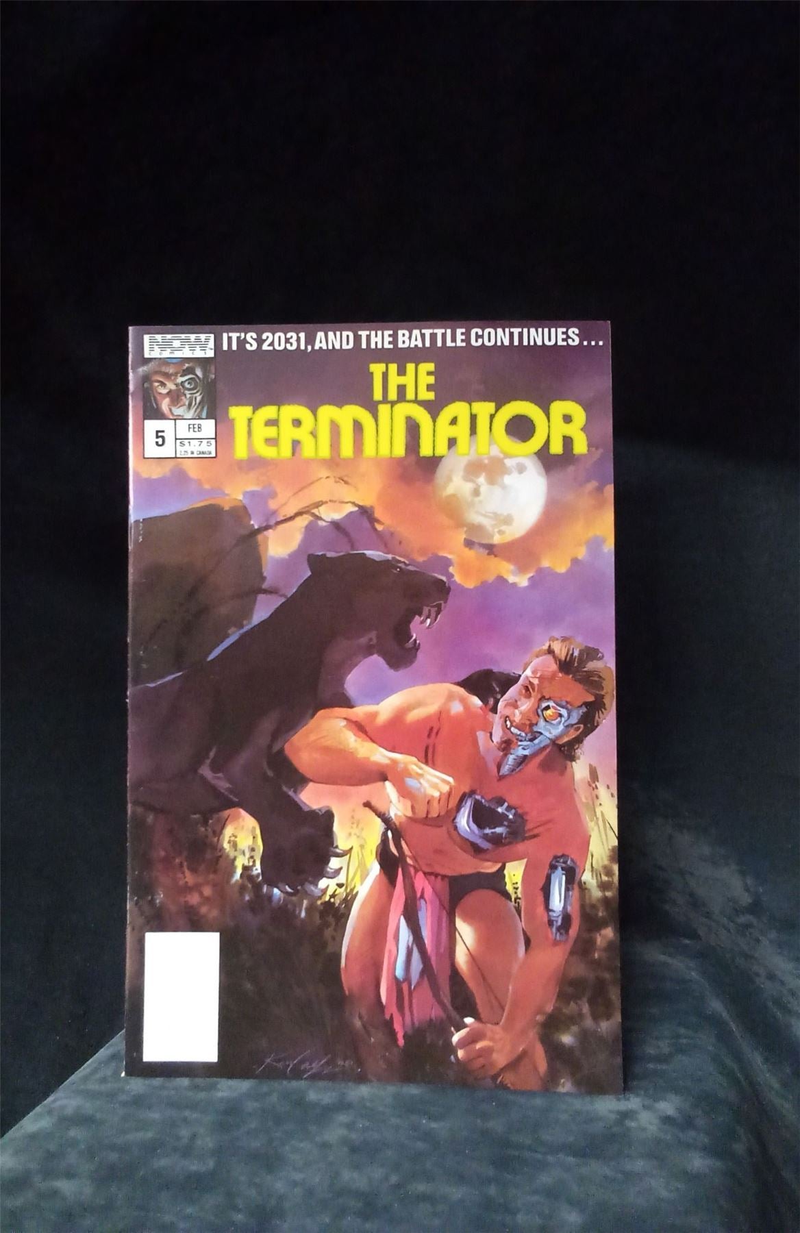 The Terminator #5 1989 now-comics Comic Book