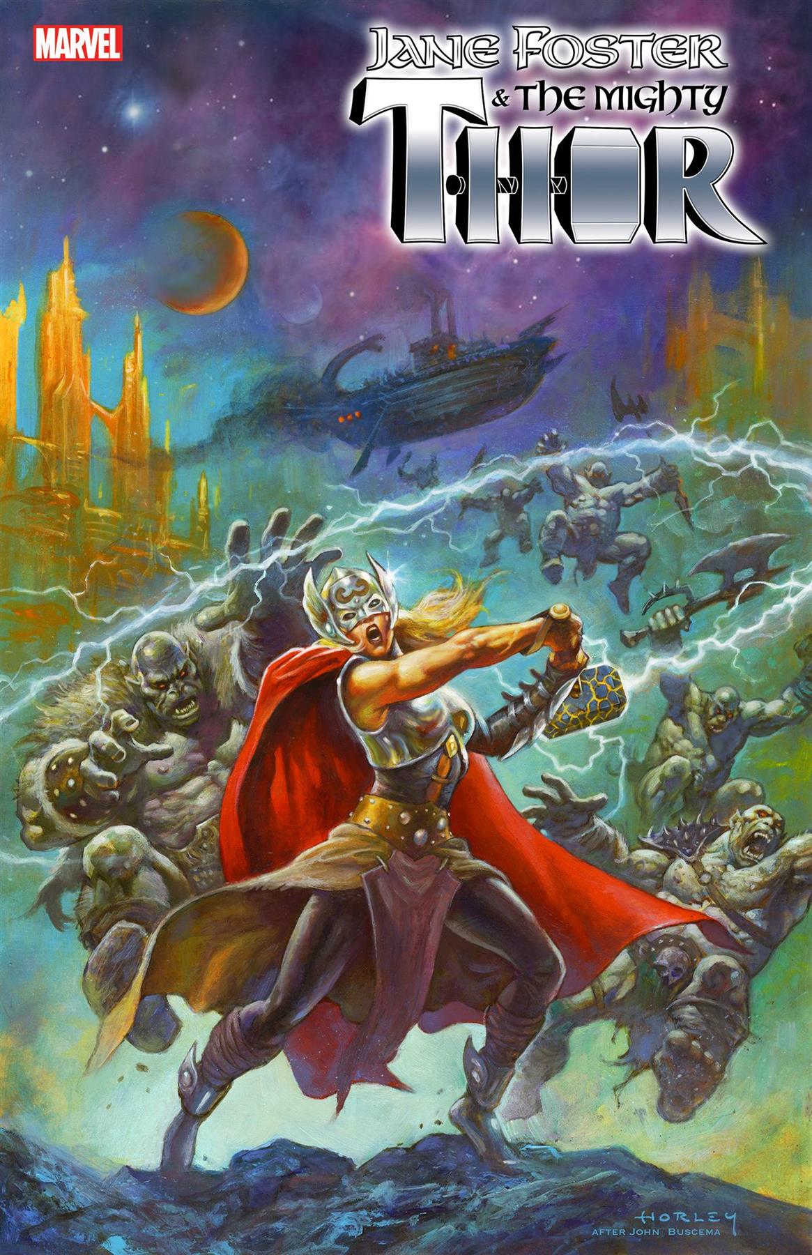 Jane Foster Mighty Thor #2 (Horley Var) Marvel Prh Comic Book 2022