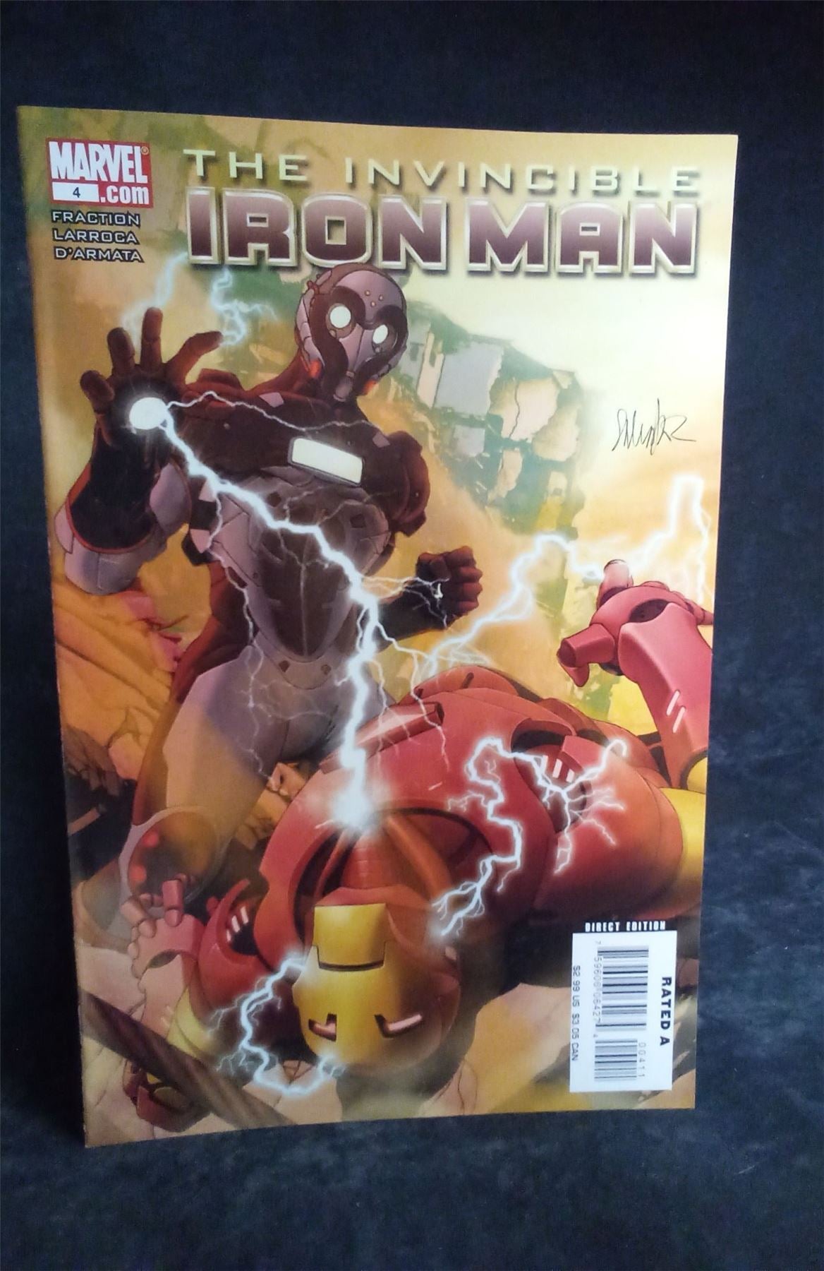 Invincible Iron Man #4 2008 Marvel Comics Comic Book