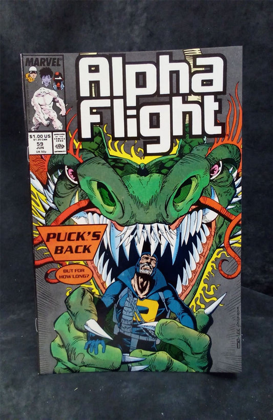 Alpha Flight #59 1988 Marvel Comics Comic Book