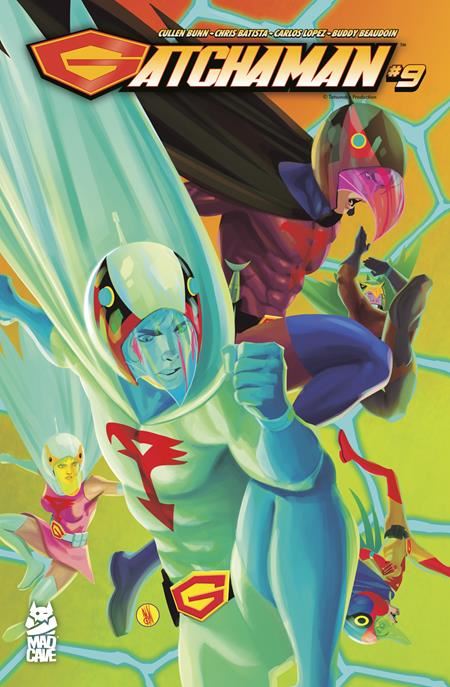 Gatchaman #9 Cvr A Inaki Miranda Mad Cave Studios Comic Book