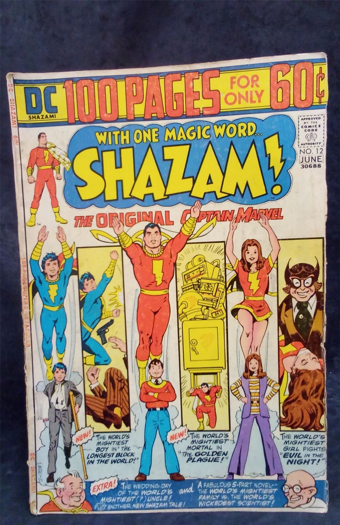 Shazam! #12 1974 DC Comics Comic Book
