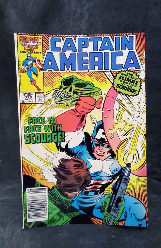 Captain America #320 1986 Marvel Comics Comic Book