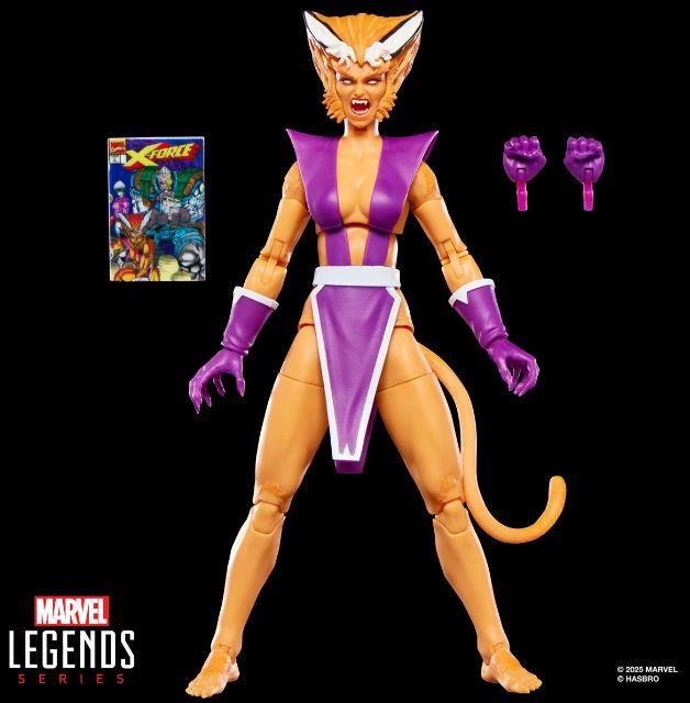 X-Men X-Force Marvel Legends Series Feral 6-Inch Action Figure by Hasbro