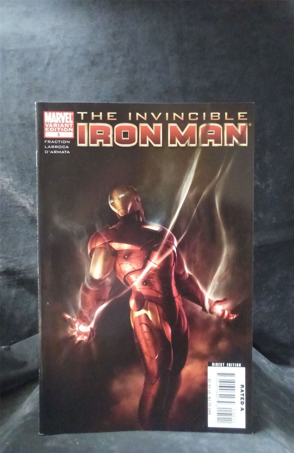 Invincible Iron Man #5 Variant Cover 2008 Marvel Comics Comic Book