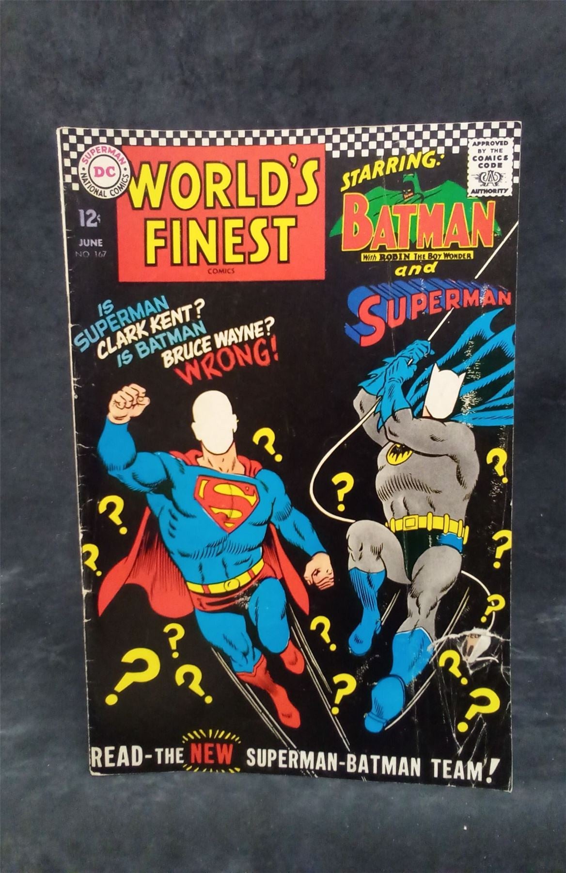 World's Finest Comics #167 1967 DC Comicss Comic Book
