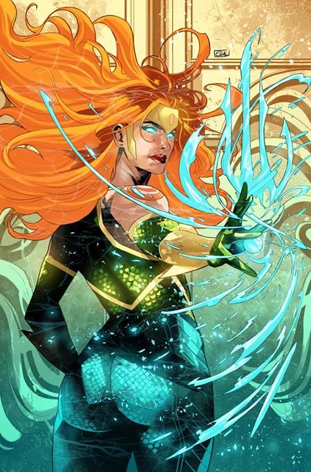 AQUAMAN #8 CVR C EDWIN GALMON CARD STOCK VAR  DC Comics Comic Book 2025
