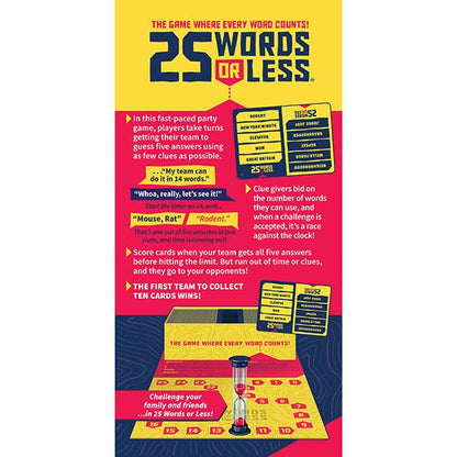 25 Words Or Less, 2025 Edition By USAopoly Board Game