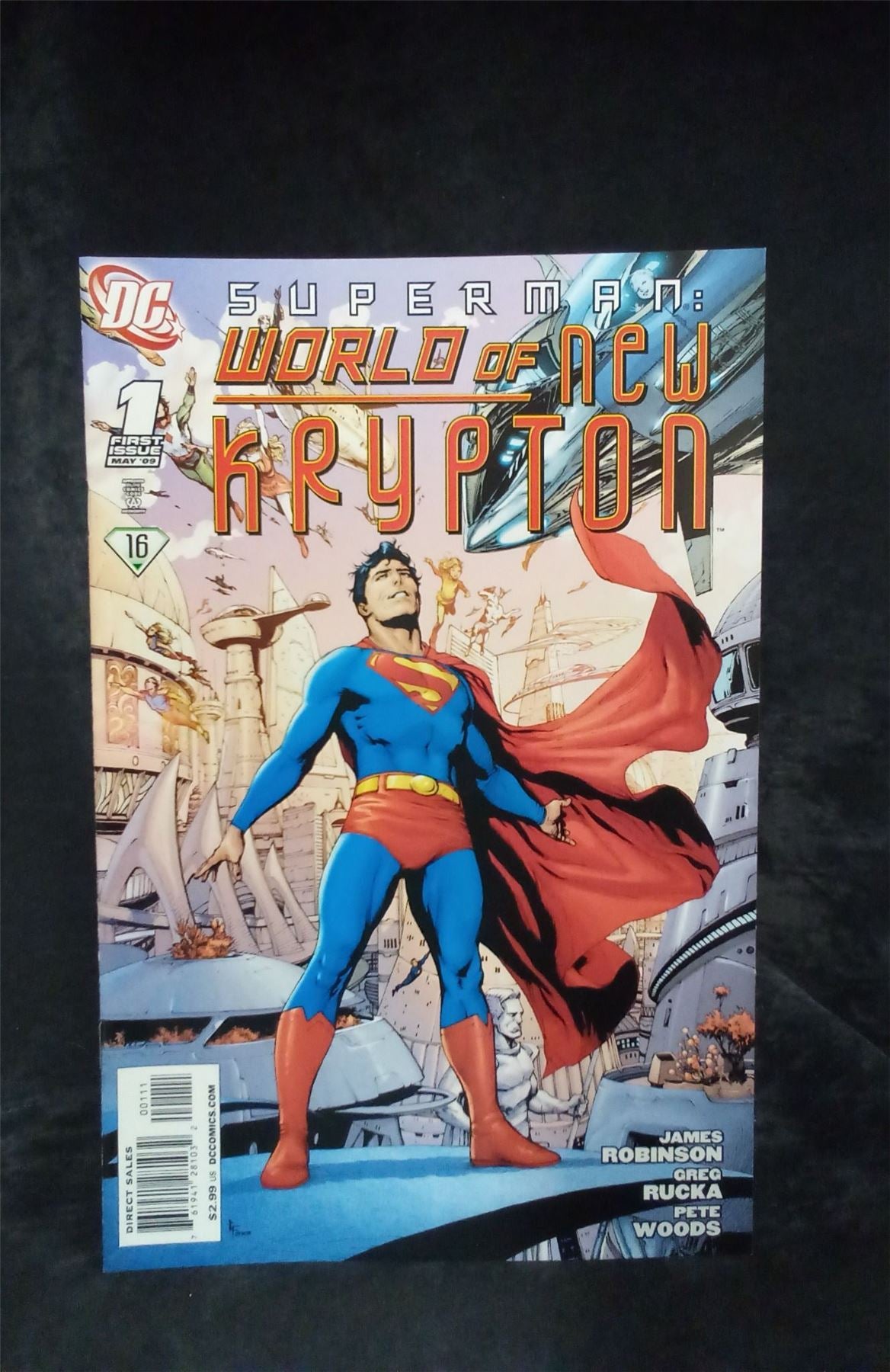 Superman: World of New Krypton #1 2009 DC Comics Comic Book