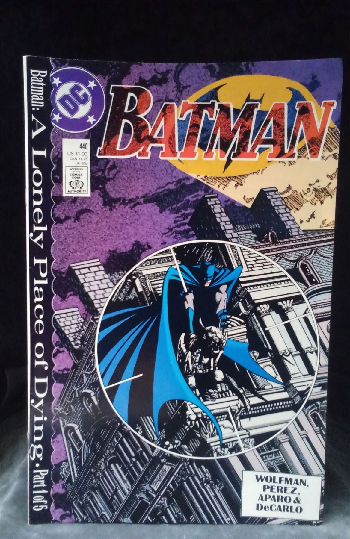 Batman #440 1989 DC Comics Comic Book