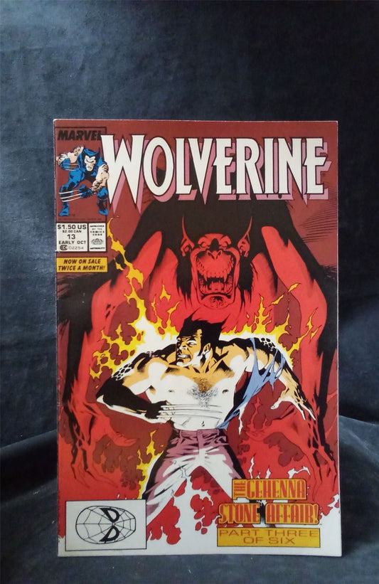 Wolverine #13 1989 Marvel Comics Comic Book