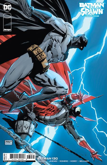 Batman #130 Cvr G Clay Mann Dc Spawn Card Stock Var DC Comics Comic Book