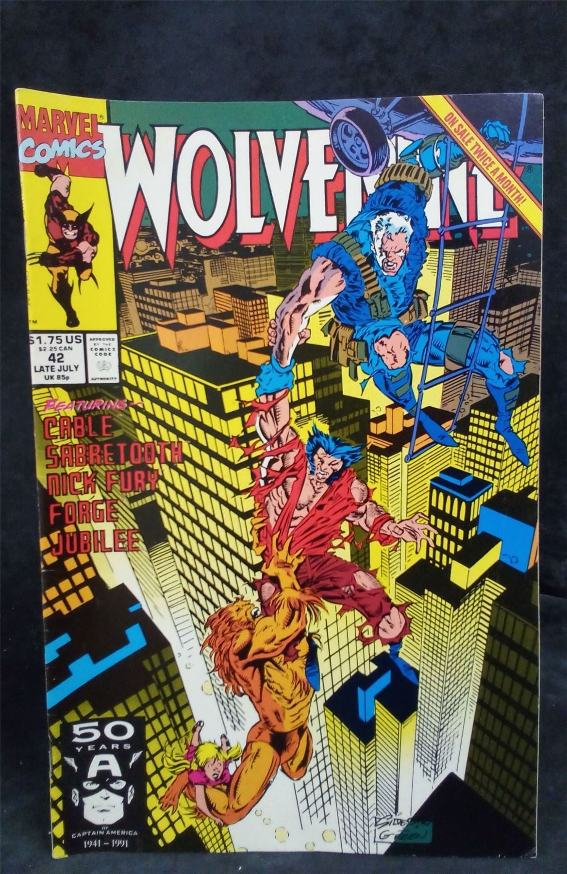 Wolverine #42 1991 Marvel Comics Comic Book