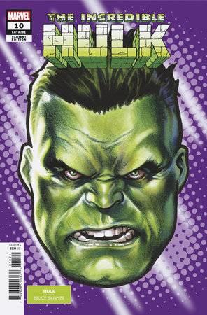 Incredible Hulk #10 Mark Brooks Headshot Var (Mark Brooks Headshot Var) Marvel Prh Comic Book 2024