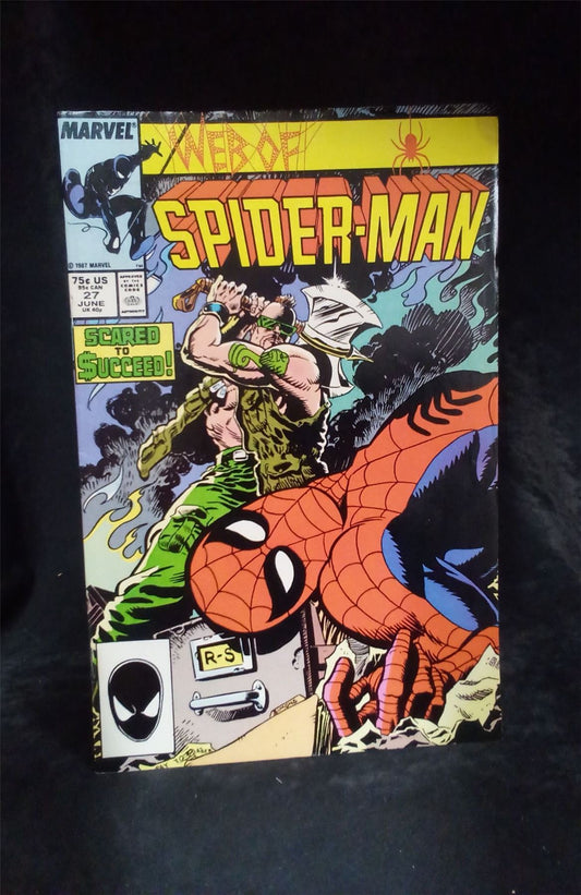 Web of Spider-Man #27 1987 Marvel Comics Comic Book
