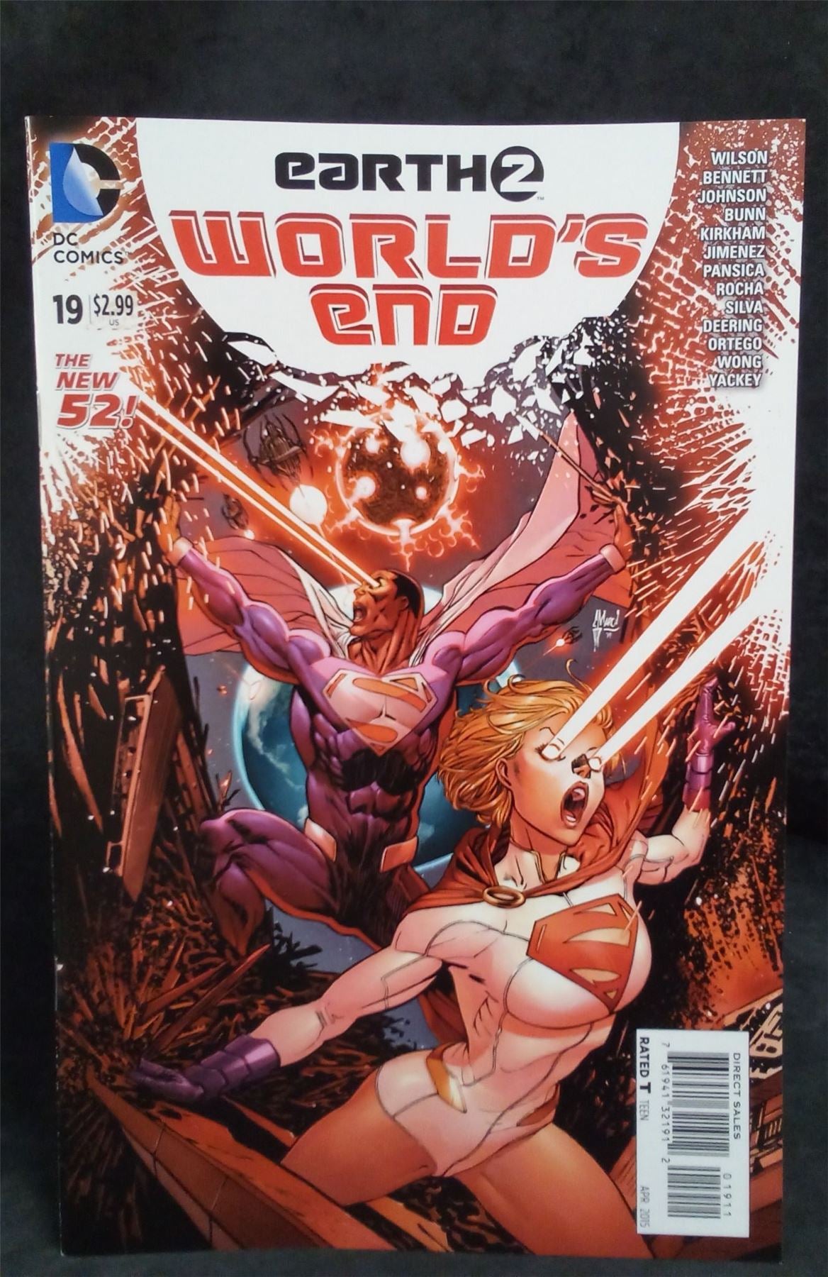 Earth 2: World's End #19 2015 DC Comics Comic Book