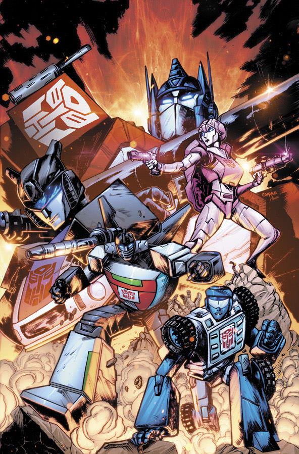 Transformers #25 Cvr JAF Comics Exclusive by Chris Campana Image Comics Comic Book