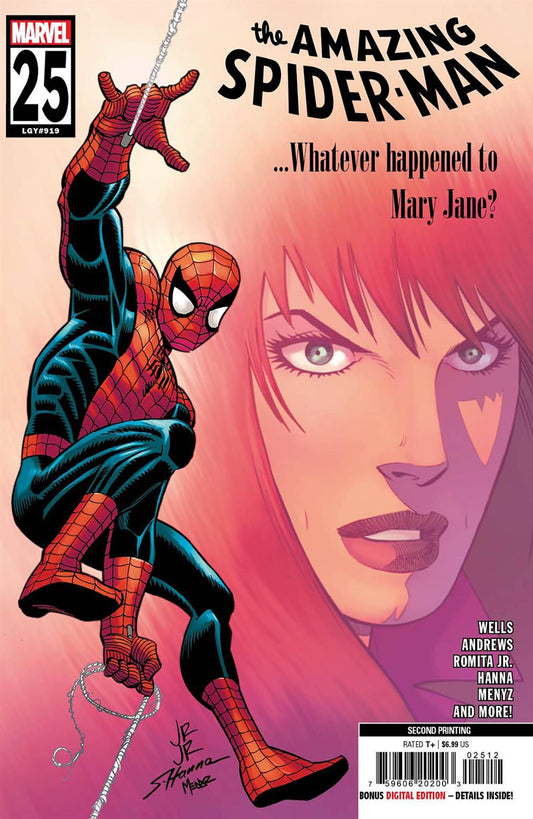 Amazing Spider-man #25 2nd Ptg John Romita Jr Var Marvel Prh Comic Book