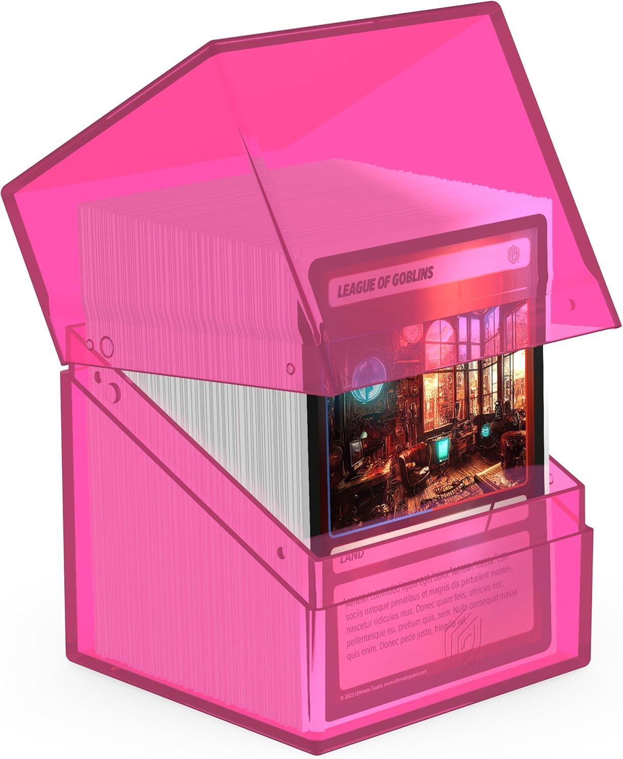 Ultimate Guard Deck Case - Boulder 100+ Clear - Rhondonite