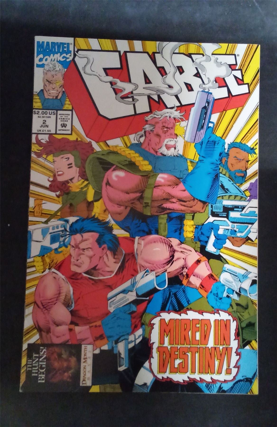 Cable #2 1993 marvel Comic Book