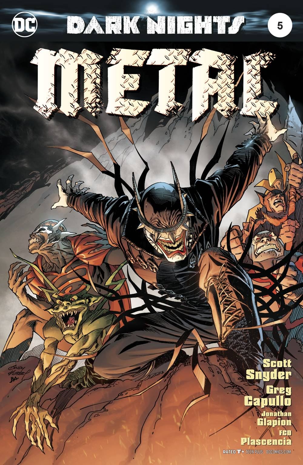 Dark Nights Metal #5 (Kubert Var Ed) DC Comics Comic Book
