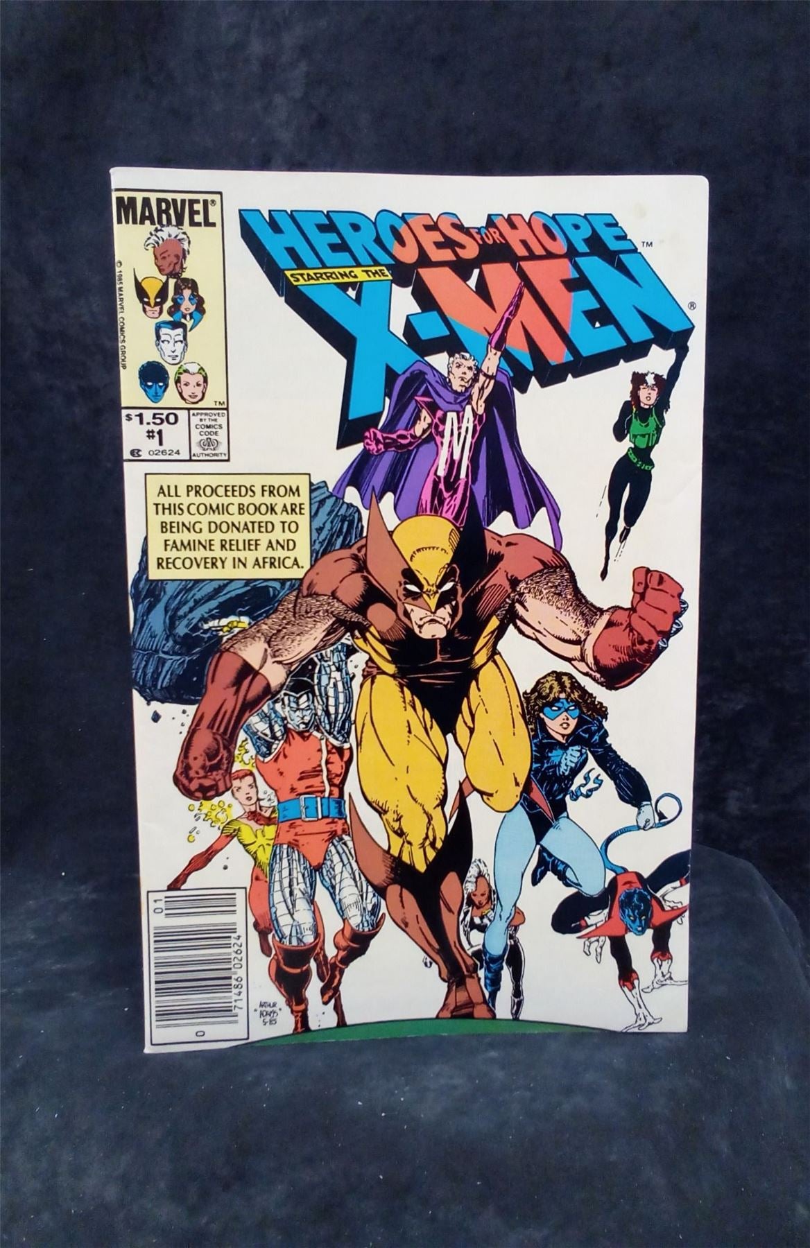 Heroes for Hope Starring the X-Men 1985 Marvel Comics Comic Book