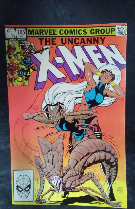 The Uncanny X-Men #165 Direct Edition 1982 Marvel Comics Comic Book