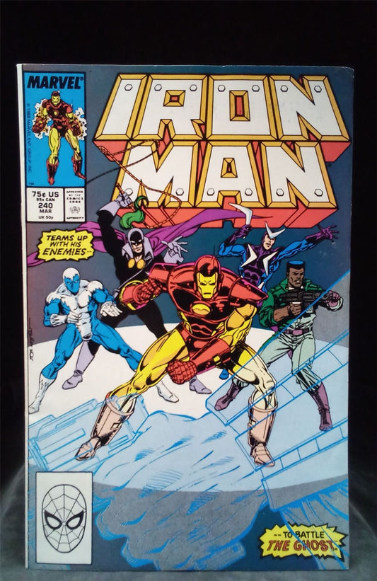 Iron Man #240 1989 Marvel Comics Comic Book