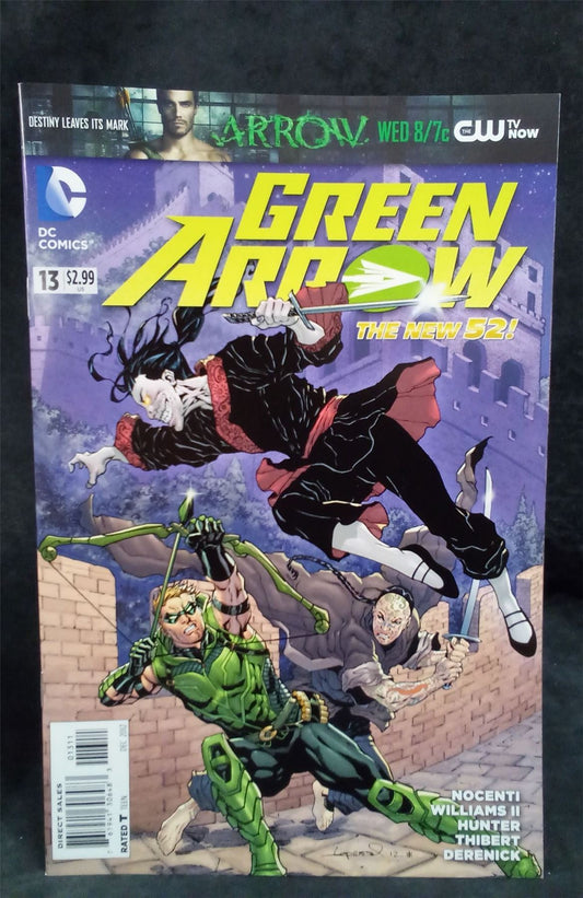 Green Arrow #13 2012 DC Comics Comic Book